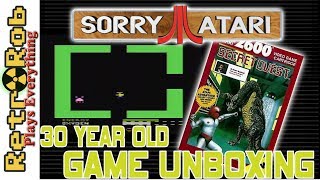 🕹️ Sorry Atari #41: Secret Quest 30 Year old Atari 2600 Game Unboxing and Gameplay 🕹️