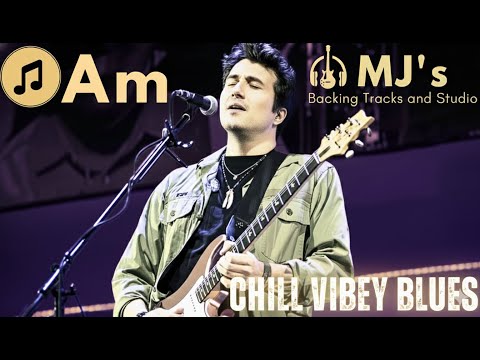 Slow Chill Vibey Blues in A minor | Backing Track Jam