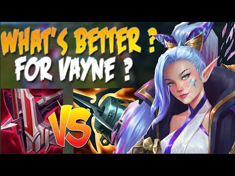 What's the best item for vayne Immortal Shieldbow or Kraken Slayer