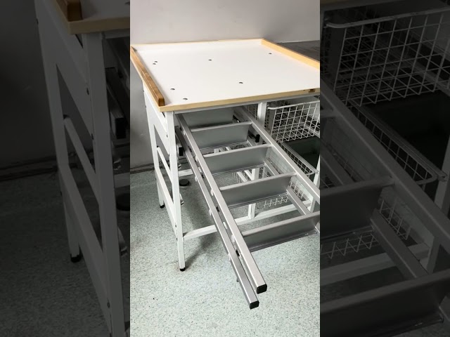 1185748 Changing table 1400mm, washing machine right incl. mixer and ladder