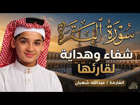 سورة البقرة كاملة || لطرد الشياطين وتحصين المنزل || الطفل القارئ عبدالله شعبان || Surat Al Baqarah