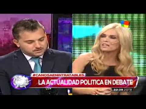 Viviana Canosa destrozó a Diego Brancatelli en Intratables