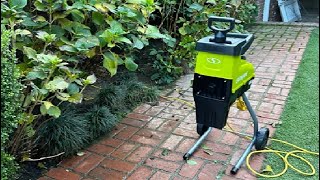 HOW TO SETUP Sun Joe CJ603E 15 Amp 1 7 Inch Cutting Diameter Electric Silent Wood Chipper Shredder