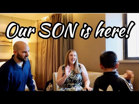 EMOTIONAL FAMILY DAY // MEETING OUR SON FOR THE FIRST TIME [ China Adoption Trip Day 3 ]