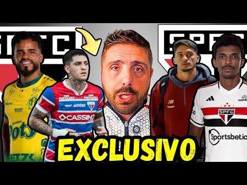 MERCADO AGITADO DO SÃO PAULO🚨REFORÇOS E SAÍDA NO TRICOLOR | NICOLA ATUALIZA TUDO DO SÃO PAULO