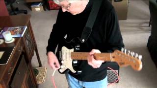 Tokai Strat  with Fender Custom Shop PUs Demo