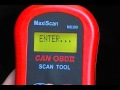 Autel MaxiScan MS300 OBDII Scanner Walkthrough ...
