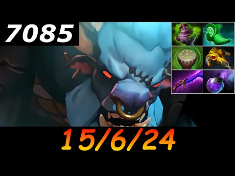 Dota 2 Spirit Breaker 7085 MMR 15/6/24 (Kills/Deaths/Assists) Ranked Full Gameplay