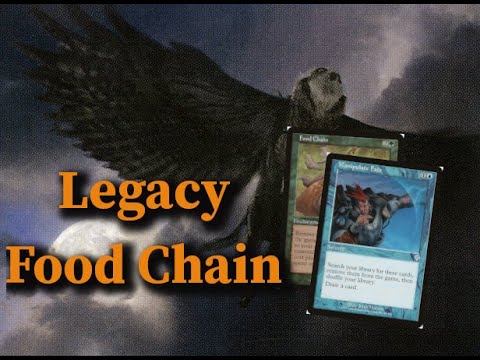 MOVING UP THE FOOD CHAIN! Legacy Bant Food Chain with Misthollow Griffin & Walking Ballista on MTGO