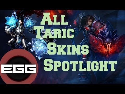 All Taric Skins Spotlight - League of Legends Skin Review [HD]