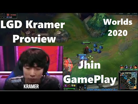 Proview LGD Kramer Jhin GamePlay Worlds 2020 POV LGD vs R7 Game 2