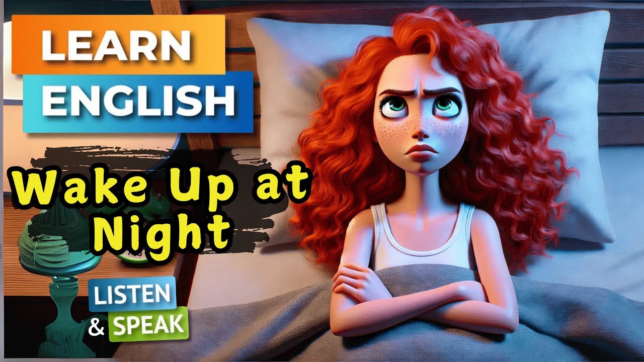 A Sleepless Night  | Improve Your English | English Listening Skills - Speaking Skills.