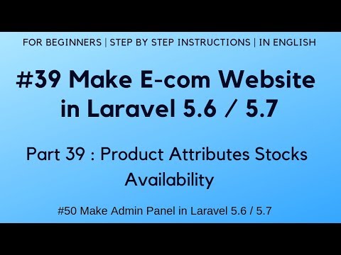 7 Make Admin Panel in Laravel 5 6 | Display Error Message on Login Failure | Logout Process