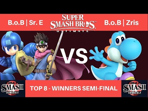 CibaoSmash 9thSaga - B.o.B | Sr. E (Hero/Megaman) vs B.o.B | Zris (Yoshi) - Top 8 WSF
