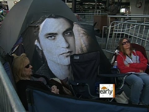 The Early Show - "Twihards" camp out for "Twilight" premiere in L.A.