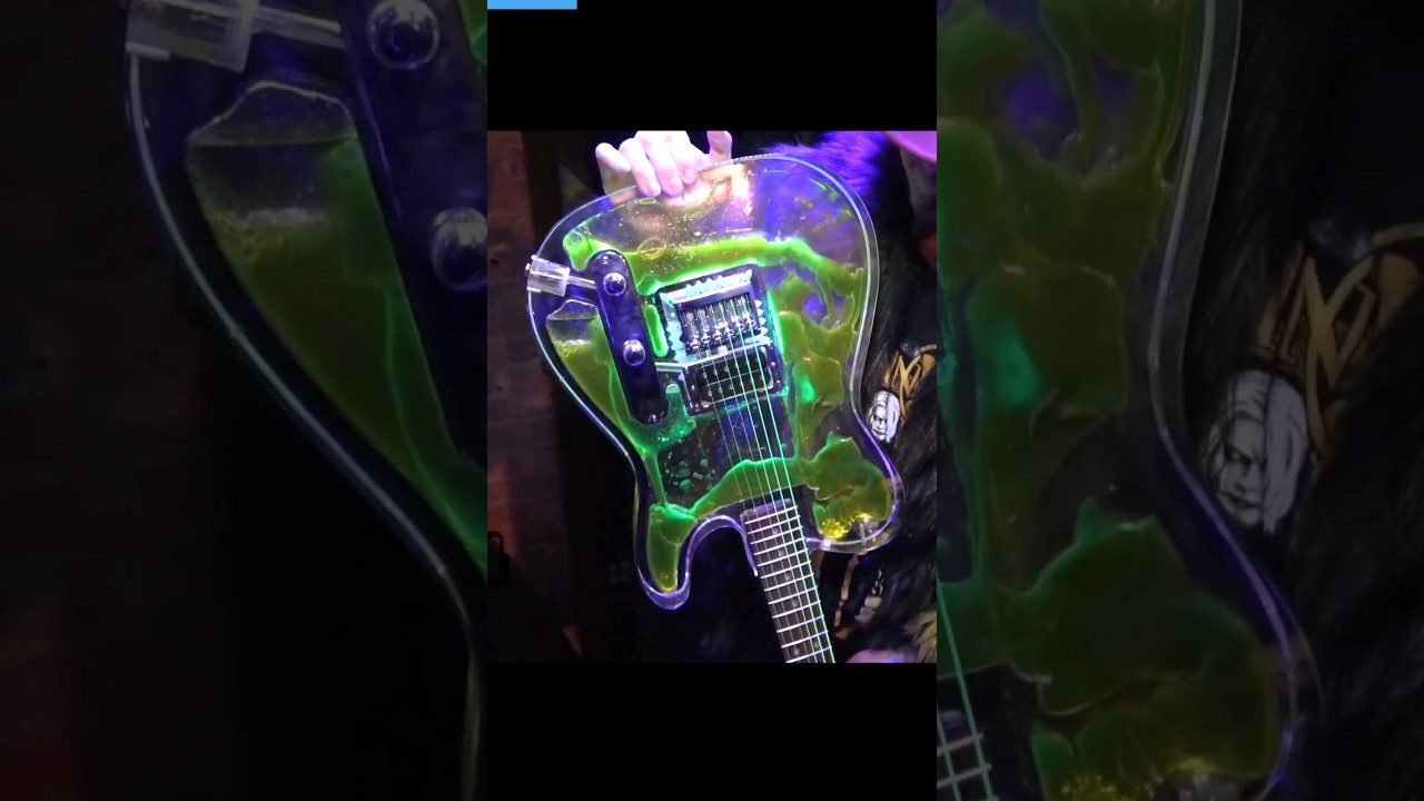 John 5 shows you his lava lamp guitar and tells you how it was made! #john5 #robzombie #guitarist - YouTube