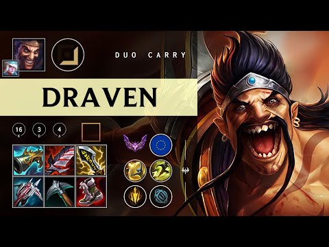 Draven ADC vs Kalista - EUW Master Patch 26.02
