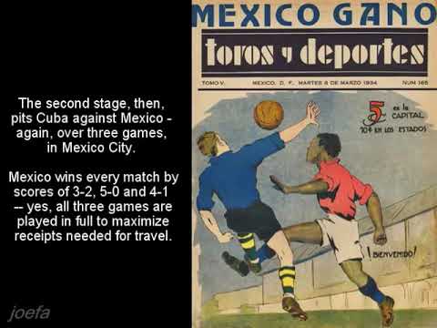 1934 WCQ USA - Mexico (Rome, 24.5.1934)