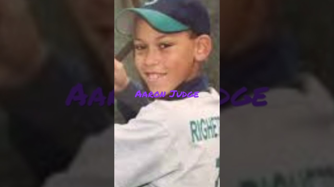 MLB Players When They Were Kids