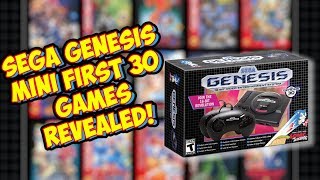 Sega Genesis Mini First 30 Games Revealed! With A Mega Surprise!