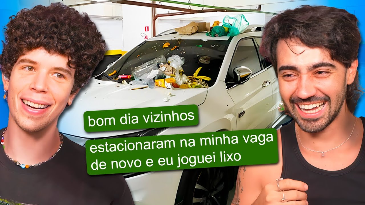 confusões entre vizinhos no grupo do condomínio kkkk