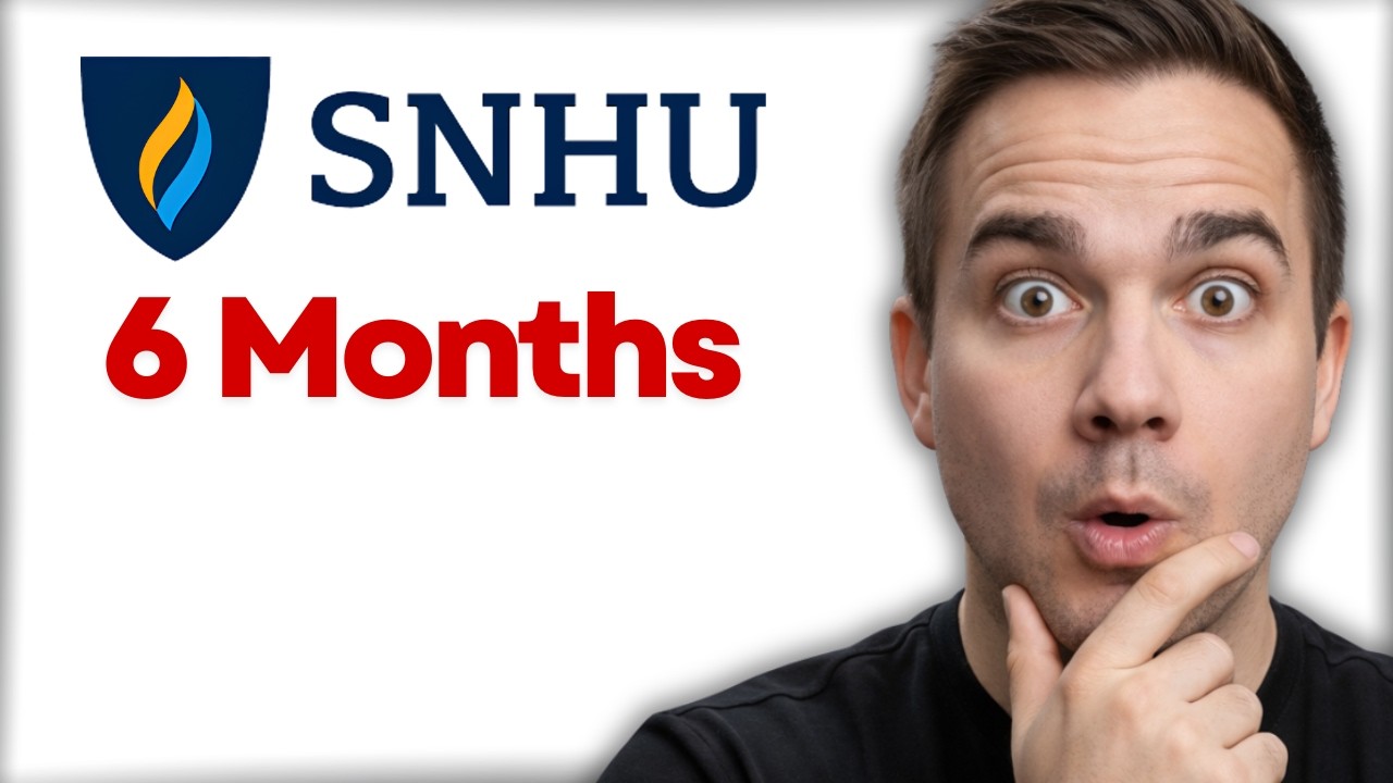 SNHU Bachelor's Degree in 6 Months or Less? (Hidden Programs)