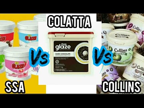 REVIEW DIP GLAZE TERENAK DAN TERMURAH SSA COLATTA DAN COLLINS??