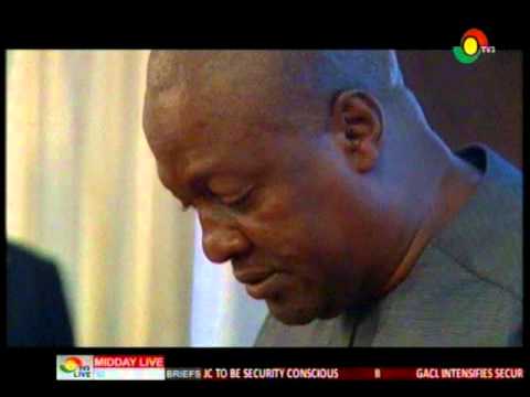 MiddayLive  - Prez  Mahama swears in new deputy ministers - 30/3/2016