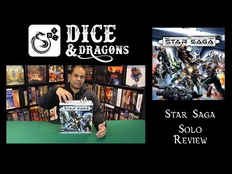 Dice and Dragons - Star Saga Solo Review