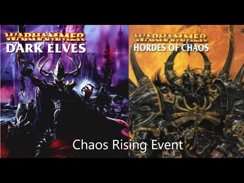Warhammer Fantasy 6th Edition Battle Report - Dark Elves Vs Hordes of Chaos 1500 Points #55