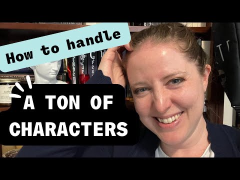 How to Write Stories with a Large Cast (tips & practical exercises)
