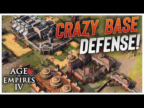 we had to DEFEND our base at all costs! Age of Empires IV