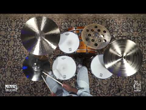 Sabian 16" Monarch Ozone with 16" Fast Stax China 2010s image 4