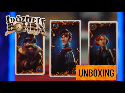 Időzített Bomba társasjáték  UNBOXING - reflexshop