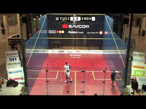 Savcor Finnish Open 2013 M 1st round Tuominen FIN - Rehman AUT.mov
