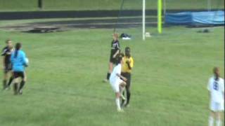 preview picture of video 'Megan getting fouled at Garner - Spring 2009'