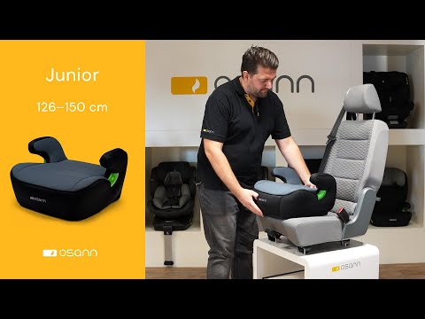 Osann Kinderautositz Sitzerhöhung Junior, ECE R129/03, für Kinder von 126 bis 150 cm