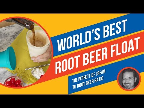 World's Best Root Beer Float | The Perfect Ice Cream To Root Beer Ratio