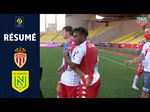 AS MONACO - FC NANTES(2 - 1 ) - Résumé - (AS MONACO - FC NANTES) / 2020/2021