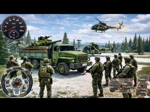 US Army Truck Simulator 3D - How To Drive Army Truck
