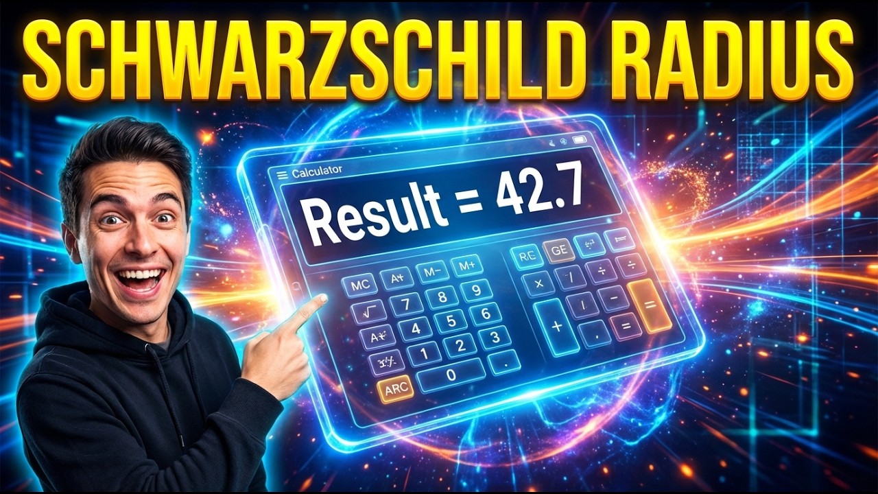 Schwarzschild Radius Interactive Calculator