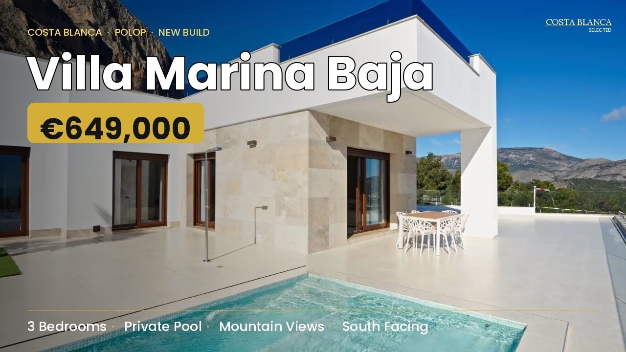 Villa Marina Baja video tour