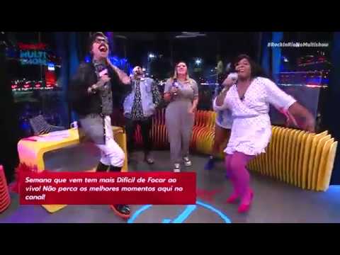 Blogueirinha faz performance de Conga, Conga, Conga com Gretchen ao vivo no Rock In Rio