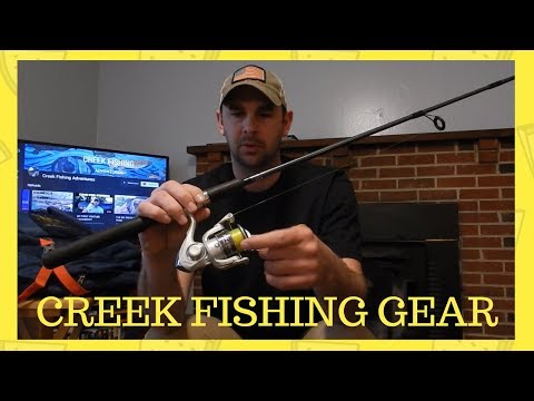 Small creek fishing tackle