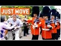 Queen's Guards March Over Tourist | Make Way