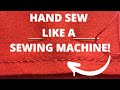 Hand Sewing Tutorial RIGHT HANDED Backstitching
