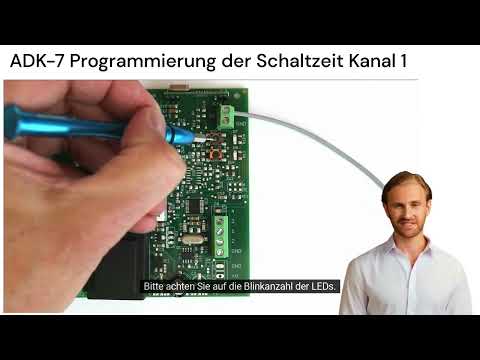 Programmierung der ADK-7 Funksteuerung