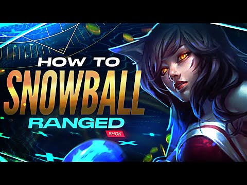 HOW TO SNOWBALL AND CARRY SOLO QUEUE - RANGED MIDS