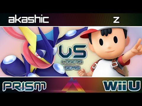 PRISM 116 - Akashic (Greninja) vs. Z (Ness) - Losers Semis - Smash Wii U