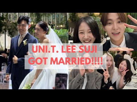 They SAID YES! UNI.T Lee Suji & Go Hyung Woo got MARRIED!